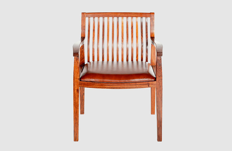 美兰中式实木大方椅家具效果图
